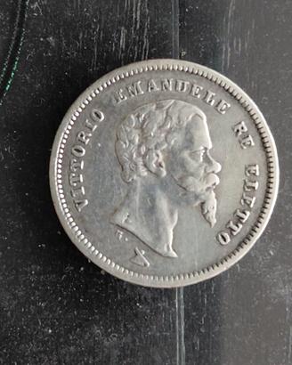 Re Eletto 50 centesimi 1860