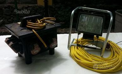 FARI in alluminio da 24 v con trasformattore