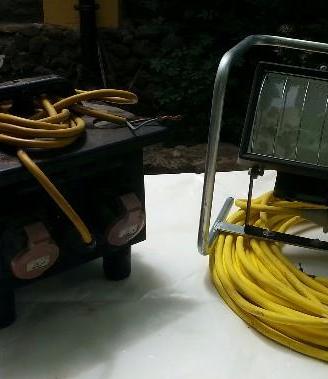 FARI in alluminio da 24 v con trasformattore