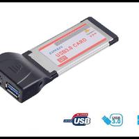 PCMCIA EXPRESS CARD USB 3.0
