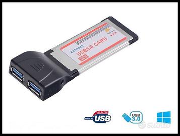 PCMCIA EXPRESS CARD USB 3.0