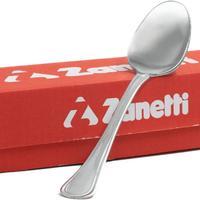 zanetti Set 12 Cucchiaini da caffè in acciaio inox