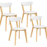 4 Sedie stile scandinavo