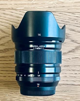 Fuji XF 16 f1.4 WR ottica Fujinon