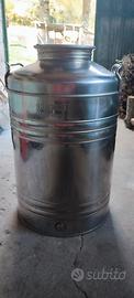 bidone Acciaio 50lt