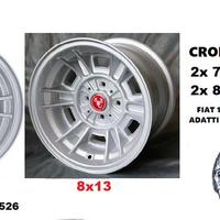 Cromodora CD66 7x13 + 8X13 4x98 Fiat 124 128 131