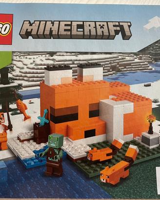 LEGO MINECRAFT 21178 Completo di istruzioni