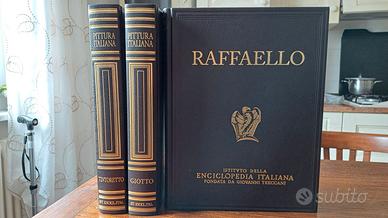 3 volumi de La Pittura Italiana di Treccani