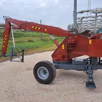 caricaletame con staffe idrauliche