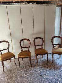 cinque sedie buone condizioni 100 euro
