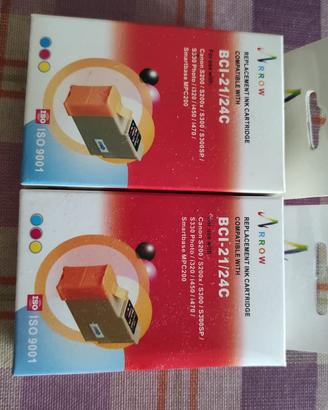 Cartucce inchiostro Arrow BCI-21/24B Canon