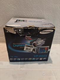 Videocamera samsung completa