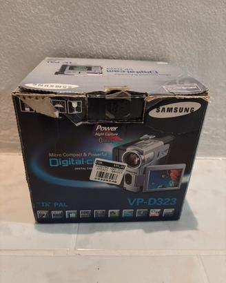 Videocamera samsung completa