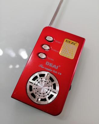 Mini radio portatile