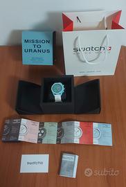 Omega X Swatch mission to Uranus Originale, nuovo 