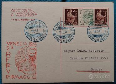 Riunione filatelica primaverile Venezia
