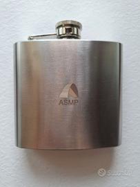 Fiaschetta bottiglia tascabile liquore acciaio