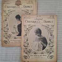 Riviste francesi originali anni ’20 - Moda, ricamo