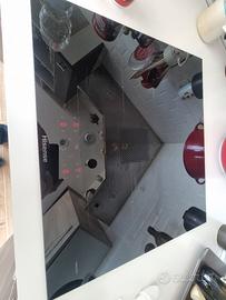 Piano cottura induzione 4 fuochi kw 7 più connect 