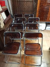 lotto sedie pieghevoli