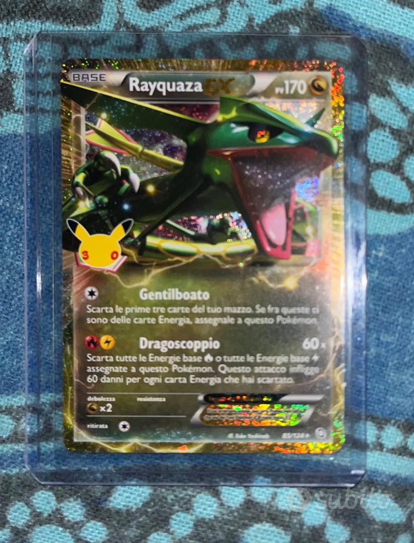 Rayquaza Ex Pokémon 30 anniversario - Collezionismo In vendita a Torino