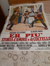 Locandina Adriano Celentano Er più