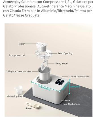 Gelatiera professionale