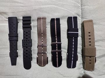 Set di sei cinturini 20 mm