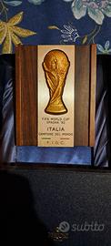 placca celebrativa della FIFA World Cup Spagna '82
