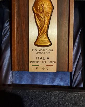 placca celebrativa della FIFA World Cup Spagna '82