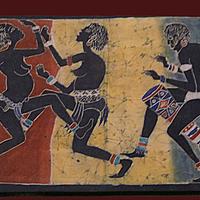 BATIK Originale Quadro Arazzo cm 110 x 68