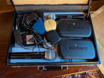 Sistema wireless Shure PG4 + PG58