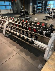 Manubri e rastrelliera