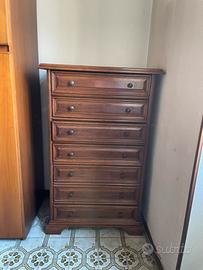 Mobile Cassettiera Settimana - Legno Massello