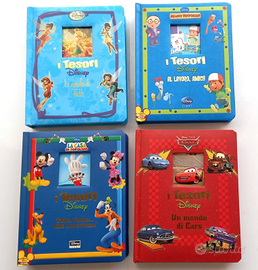 LIBRI DISNEY  - Collana TESORI DISNEY (4 volumi)