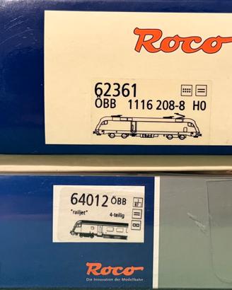 convoglio OBB Railjet “Spirit of Germany” Roco