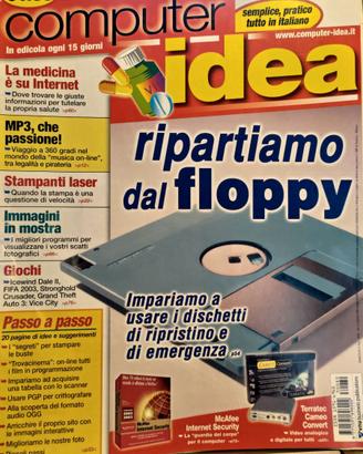 Diversi numeri del quindicinale: Computer Idea