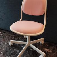 Sedia con ruote bambina