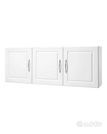 Mobiletto da Parete per Lavanderia a 2 Ripiani