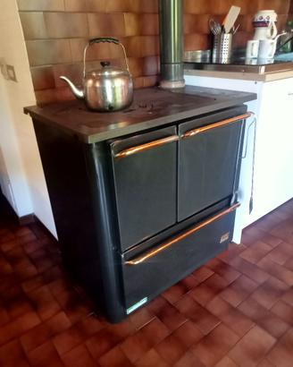 BELLA SPLENDID STUFA A LEGNA CON CUCINA ECONOMICA