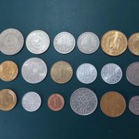 Lotto 18 Monete Paesi Europei  pre-Euro