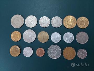 Lotto 18 Monete Paesi Europei  pre-Euro