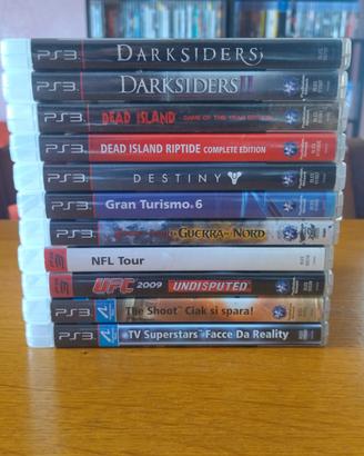 Lotto videogiochi ps3