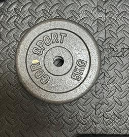 Pesi palestra Corsport 10kg e 5kg