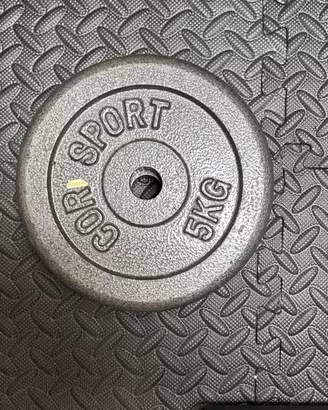 Pesi palestra Corsport 10kg e 5kg