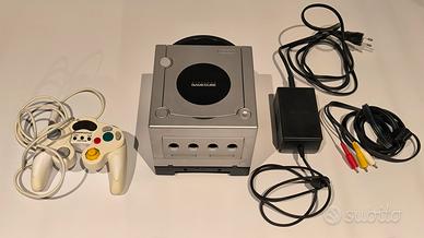 Nintendo GameCube Platinum con Game Boy Player
