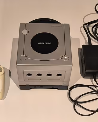 Nintendo GameCube Platinum con Game Boy Player
