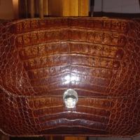 lussuosa borsa di coccodrillo marca 'Crocodillus'