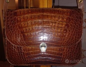 lussuosa borsa di coccodrillo marca 'Crocodillus'