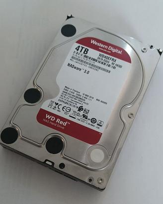 HD WD RED 4 TB PER NAS